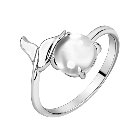 Купить оптом кольцо из серебра с хрусталём 1340525412 от Krasnoe