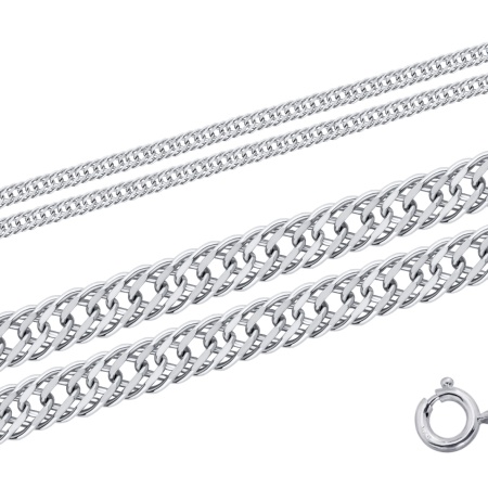 Купить оптом цепь из серебра без вставок 365704021060 от Krasnoe