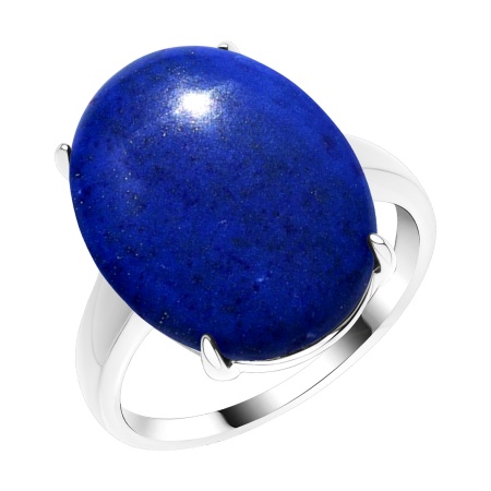 Купить оптом кольцо из серебра с лазуритом 1340475731 от Krasnoe