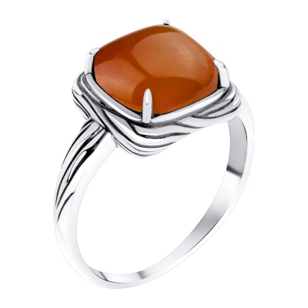 Купить оптом кольцо из серебра с сердоликом 1310685802 от Krasnoe