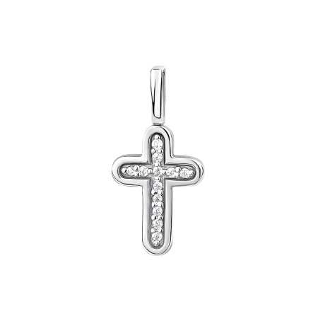 Купить оптом подвеска из серебра с фианитами 3340204685л от Krasnoe