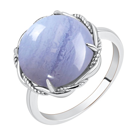 Купить оптом кольцо из серебра с агатом 1340395042-84 от Krasnoe