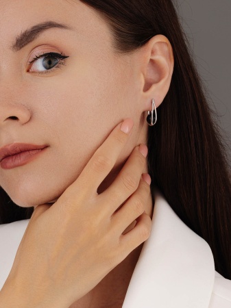 Купить оптом серьги из серебра с агатами 2340391554-20 от Krasnoe