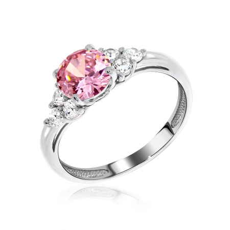 Купить оптом кольцо из серебра с фианитами 1340200997-30 от Krasnoe