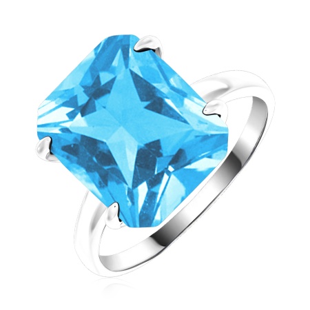 Купить оптом кольцо из серебра с топазом 1340071971 от Krasnoe