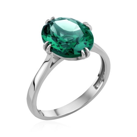 Купить оптом кольцо из серебра с ситаллом 1340881497-64 от Krasnoe