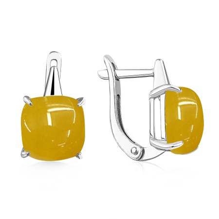 Купить оптом серьги из серебра с агатами 2340395041-50 от Krasnoe