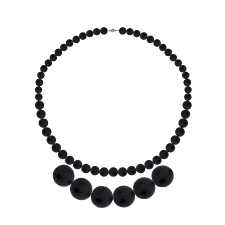 Купить оптом бусы из серебра с синтетическими авантюринами 8340366082-50-80 от Krasnoe