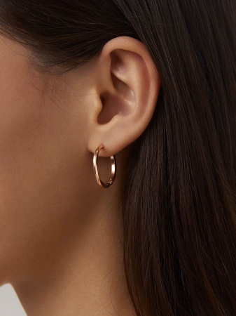 Купить оптом серьги из серебра без вставок 2320401885 от Krasnoe