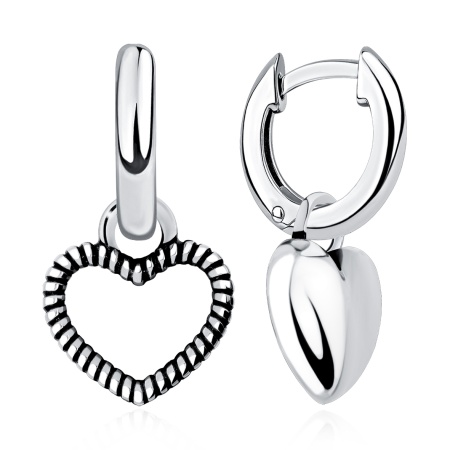 Купить оптом серьги из серебра без вставок 2310404817 от Krasnoe