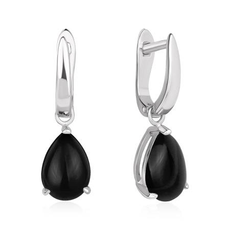 Купить оптом серьги из серебра с агатами 2340395528-20 от Krasnoe