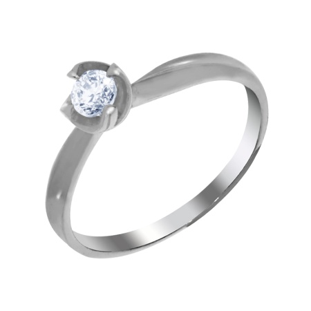 Купить оптом кольцо из серебра с фианитами 1340200040 от Krasnoe