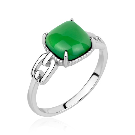 Купить оптом кольцо из серебра с агатом 1340395738-60 от Krasnoe