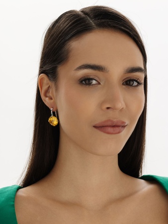 Купить оптом серьги из серебра с фианитами 2340201498-50 от Krasnoe