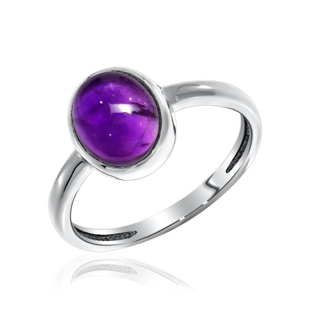 Купить оптом кольцо из серебра с аметистом 1340060374 от Krasnoe