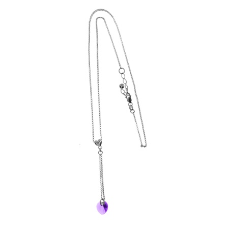 Купить оптом колье из серебра с кварцем 8340186063-9-45 от Krasnoe