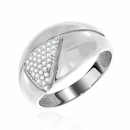 Купить оптом кольцо из серебра с фианитами 1340201134л от Krasnoe