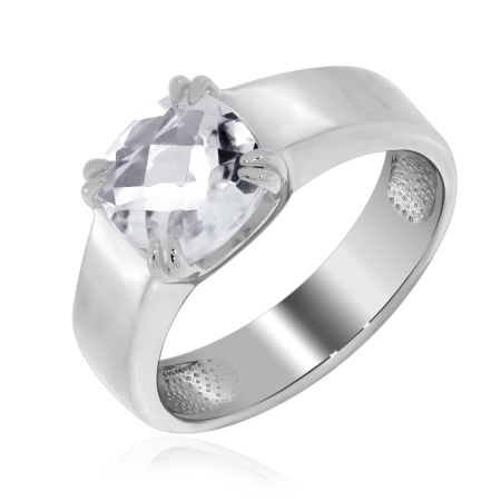 Купить оптом кольцо из серебра с хрусталём 1340521536 от Krasnoe