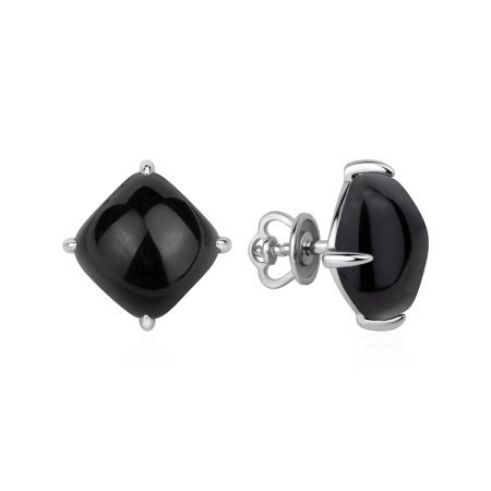 Купить оптом пусеты из серебра с агатами 2340396497-20 от Krasnoe