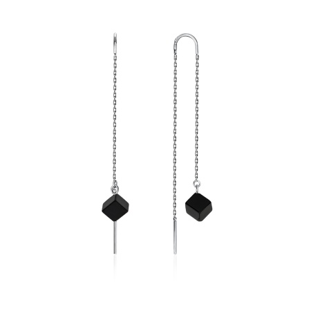 Купить оптом серьги из серебра с агатами 2340390705-9-20 от Krasnoe