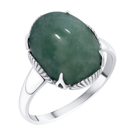 Купить оптом кольцо из серебра с амазонитом 1340375123 от Krasnoe