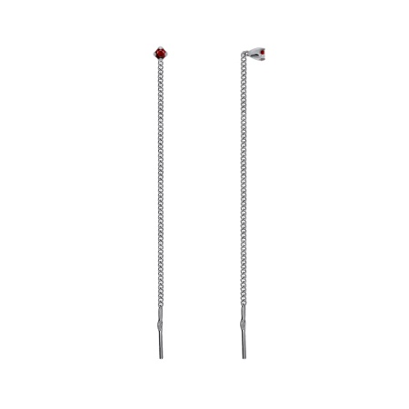 Купить оптом серьги из серебра с фианитами 2340204081-1-31 от Krasnoe