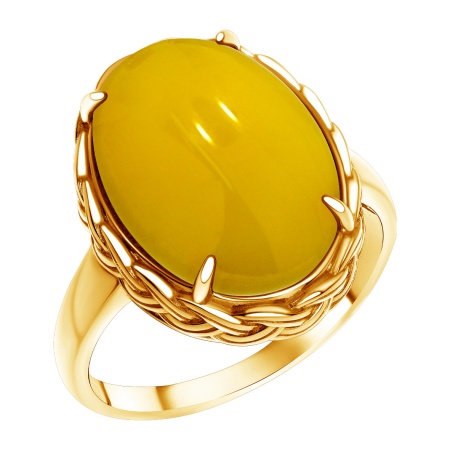 Купить оптом кольцо из серебра с агатом 1320395705-50 от Krasnoe