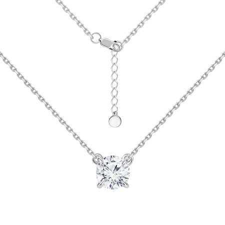 Купить оптом колье из серебра с фианитом 8340205616-16-36 от Krasnoe