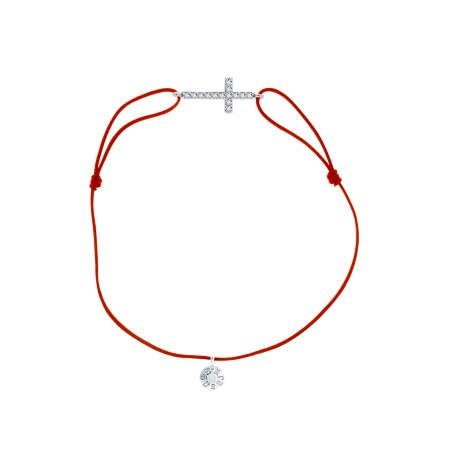 Купить оптом браслет из серебра с фианитами 4340202742л от Krasnoe