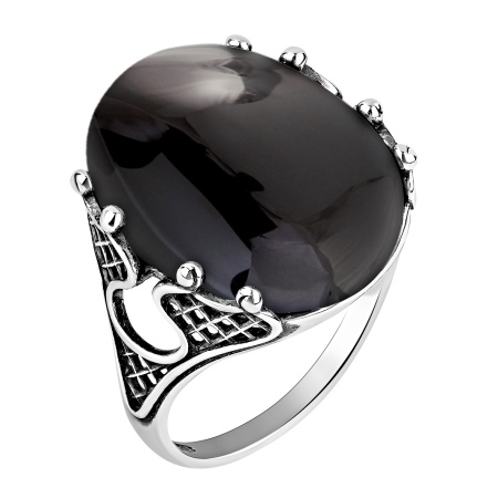 Купить оптом кольцо из серебра с агатом 1310395112-20 от Krasnoe
