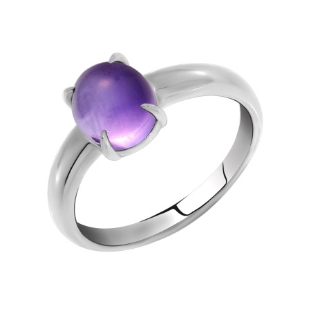 Купить оптом кольцо из серебра с аметистом 1340060369 от Krasnoe