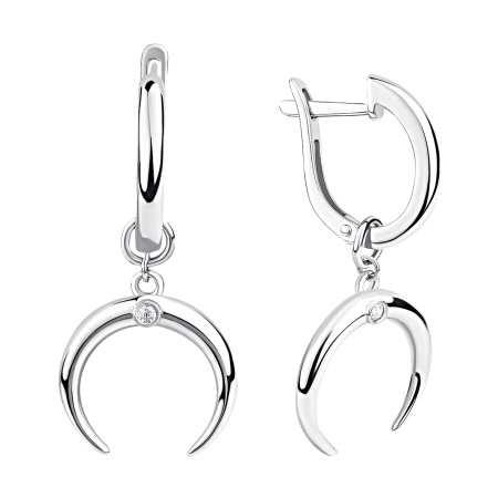 Купить оптом серьги из серебра с фианитами 2340204781л от Krasnoe