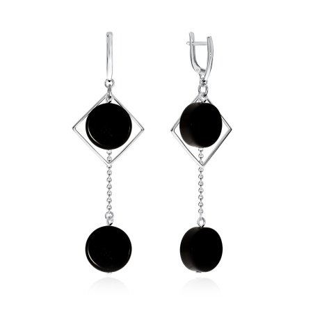 Купить оптом серьги из серебра с агатами 2340391003-1-20 от Krasnoe