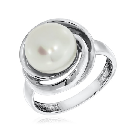 Купить оптом кольцо из серебра с жемчугами 1340050843-1 от Krasnoe