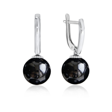 Купить оптом серьги из серебра с агатами 2340390821-20 от Krasnoe