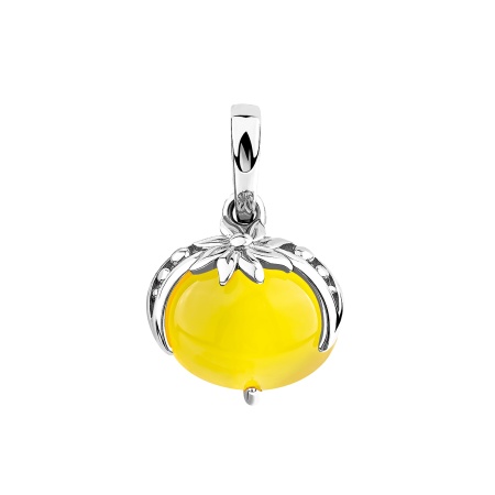 Купить оптом подвеска из серебра с агатом 3340395053-50 от Krasnoe