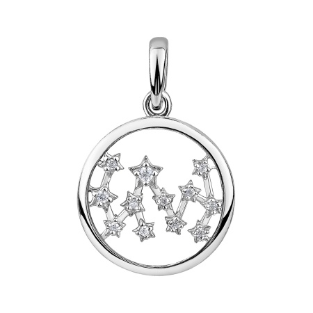 Купить оптом подвеска из серебра с фианитами 3340205987л от Krasnoe