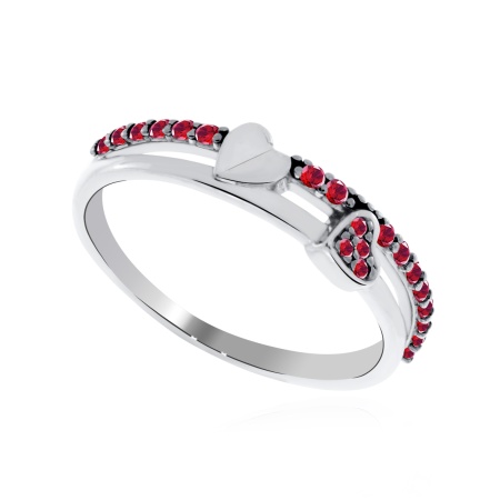Купить оптом кольцо из серебра с ситаллами 1348881560л-31 от Krasnoe