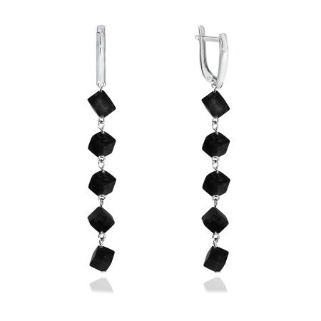 Купить оптом серьги из серебра с агатами 2340390649-20 от Krasnoe