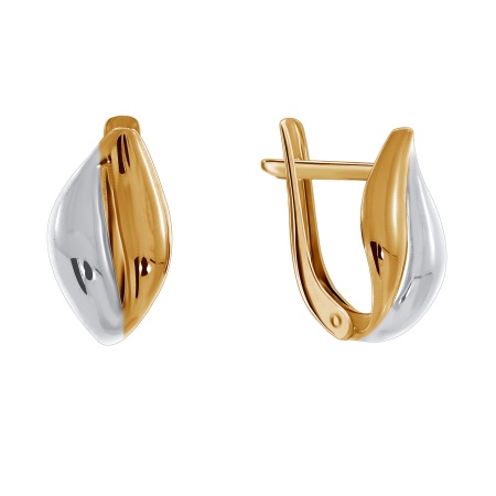 Купить оптом серьги из серебра без вставок 2329400263 от Krasnoe