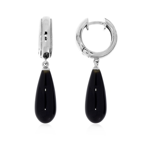 Купить оптом серьги из серебра с агатами 2340391348-20 от Krasnoe