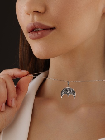 Купить оптом подвеска из серебра без вставок 3310401821 от Krasnoe