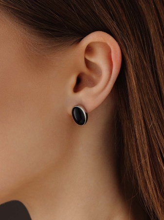 Купить оптом серьги из серебра с агатами 2340391796-20 от Krasnoe