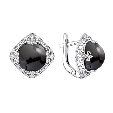 Купить оптом серьги из серебра с агатами 2310395701-20 от Krasnoe