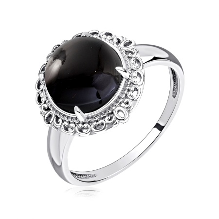 Купить оптом кольцо из серебра с агатом 1310391994-20 от Krasnoe