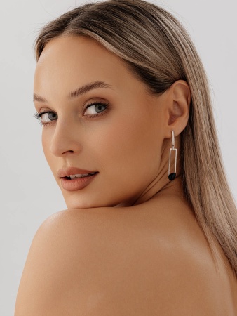 Купить оптом серьги из серебра с агатами 2340391516-20 от Krasnoe