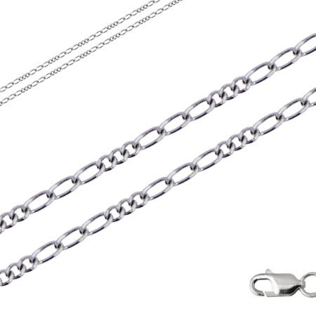 Купить оптом цепь из серебра без вставок 365705055055 от Krasnoe