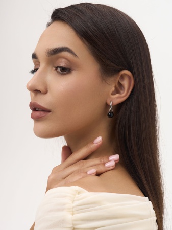 Купить оптом серьги из серебра с агатами 2340391851-20 от Krasnoe