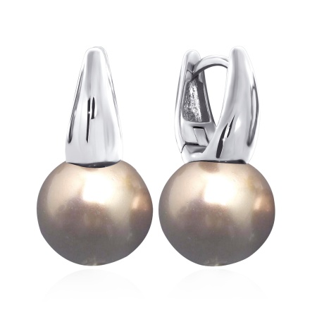 Купить оптом серьги из серебра с жемчугами 2340240799-43 от Krasnoe