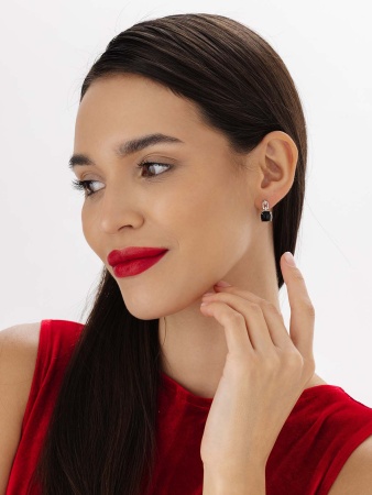 Купить оптом серьги из серебра с агатами 2340395738-20 от Krasnoe